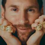 Ada Makna Khusus dari Delapan Cincin Persembahan Adidas Untuk Delapan Ballon D'Or Lionel Messi