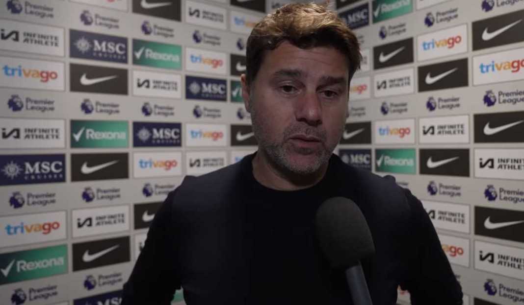 Mauricio Pochettino dalam wawancara usai pertandingan Tanpa Sepak Bola Eropa, Mauricio Pochettino Akui Target Chelsea Menangi Piala Liga