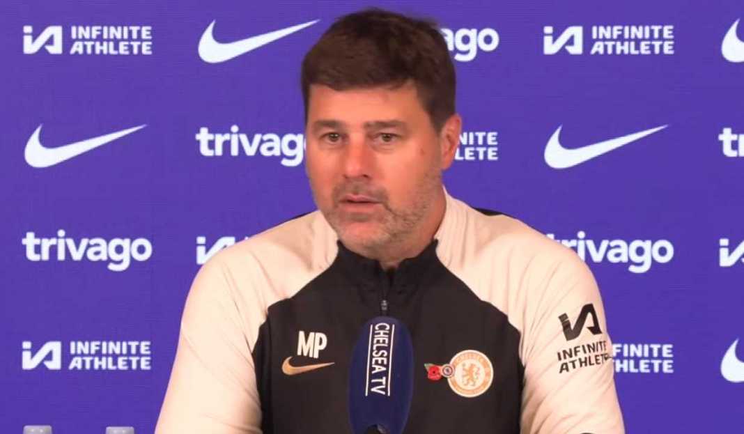 Mauricio Pochettino di konferensi pers Chelsea Mauricio Pochettino Akui Chelsea Antusias Hadapi Tim Terbaik Dunia Besutan Pep Guardiola