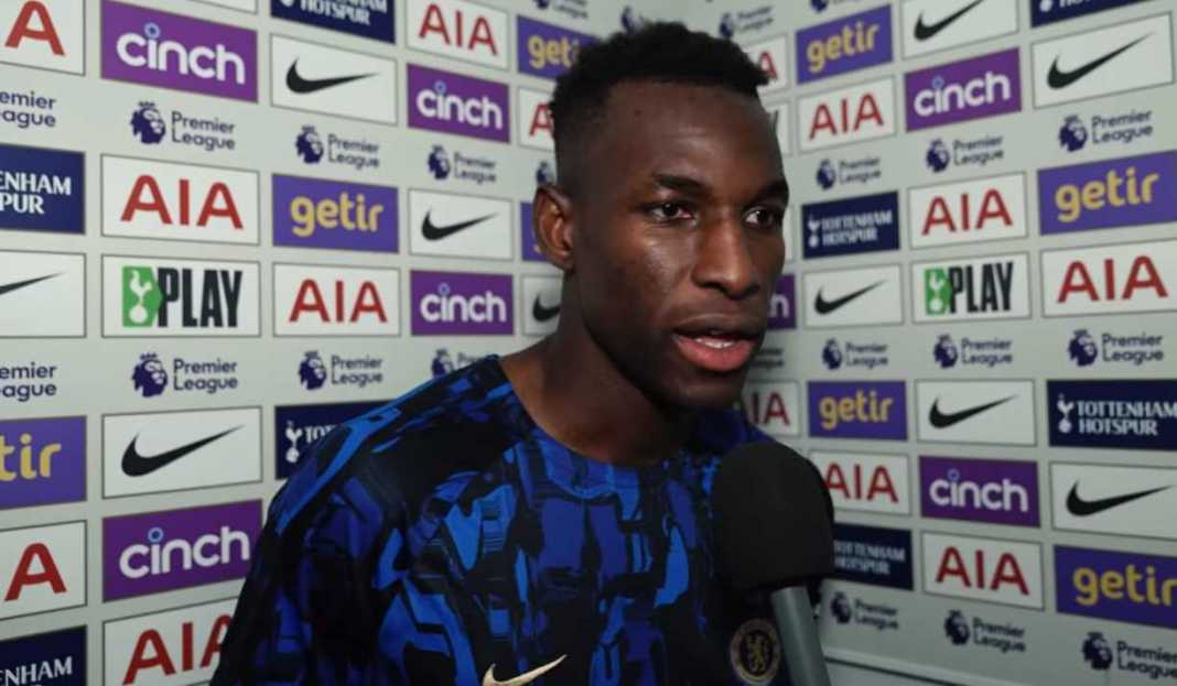 Nicolas Jackson dalam wawancara usai pertandingan Nicolas Jackson Ungkap Kebahagiaannya Usai Hattrick Pertama Bersama Chelsea