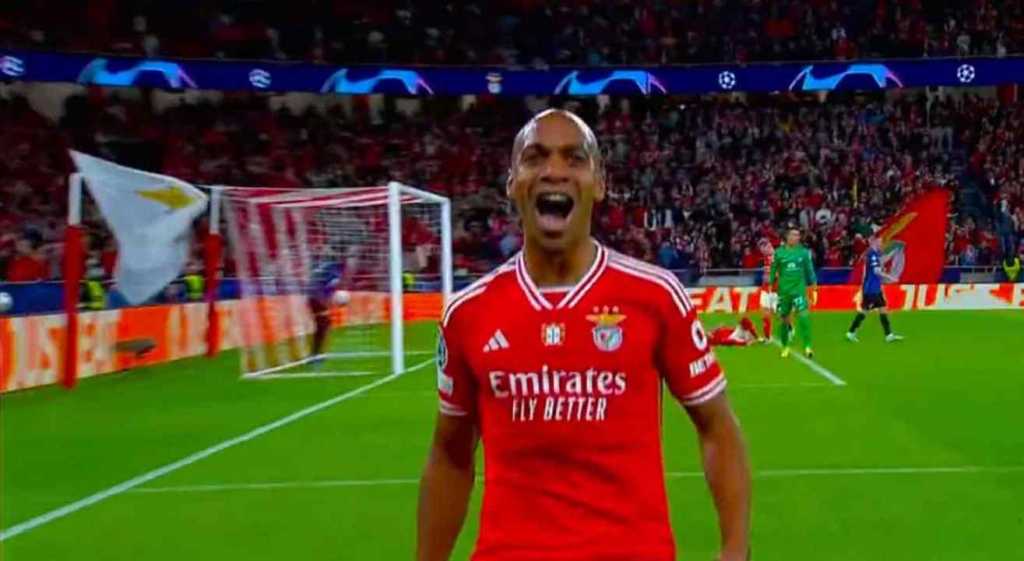 Joao Mario berhasil mencetak dua gol ke gawang Inter Milan bagi Benfica