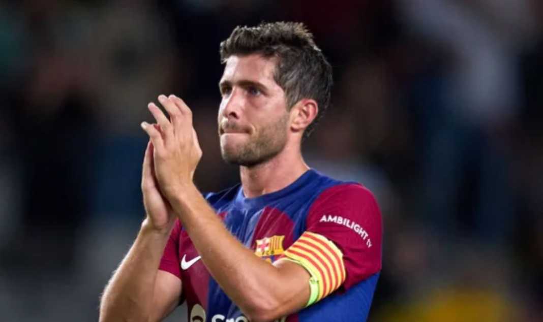 Sergi Roberto dalam sebuah laga di Barcelona Sergi Roberto dalam sebuah laga di Barcelona