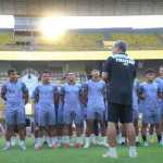 Skuad Persikabo 1973 dalam sebuah sesi latihan