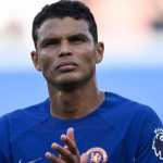 Thiago Silva usai sebuah laga bersama Chelsea