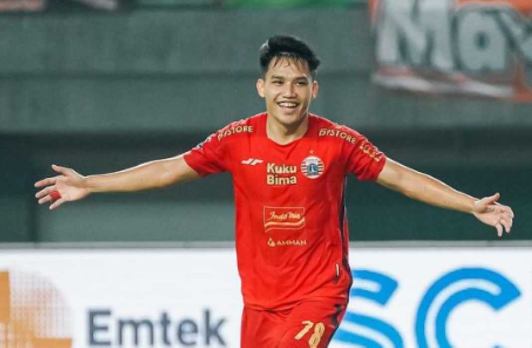Witan Sulaeman usai mencetak gol untuk Persija Witan Sulaeman usai mencetak gol untuk Persija