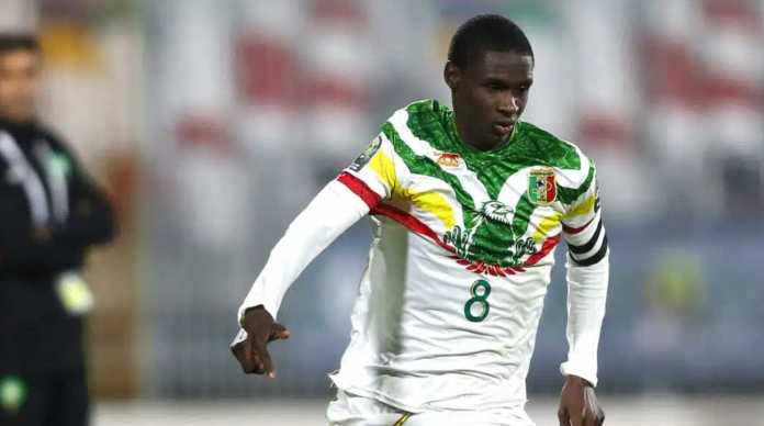 Bintang timnas Mali Ibrahim Diarra pencetak gol kemenangan di babak perepmat final Piala Dunia U17 melawan Maroko