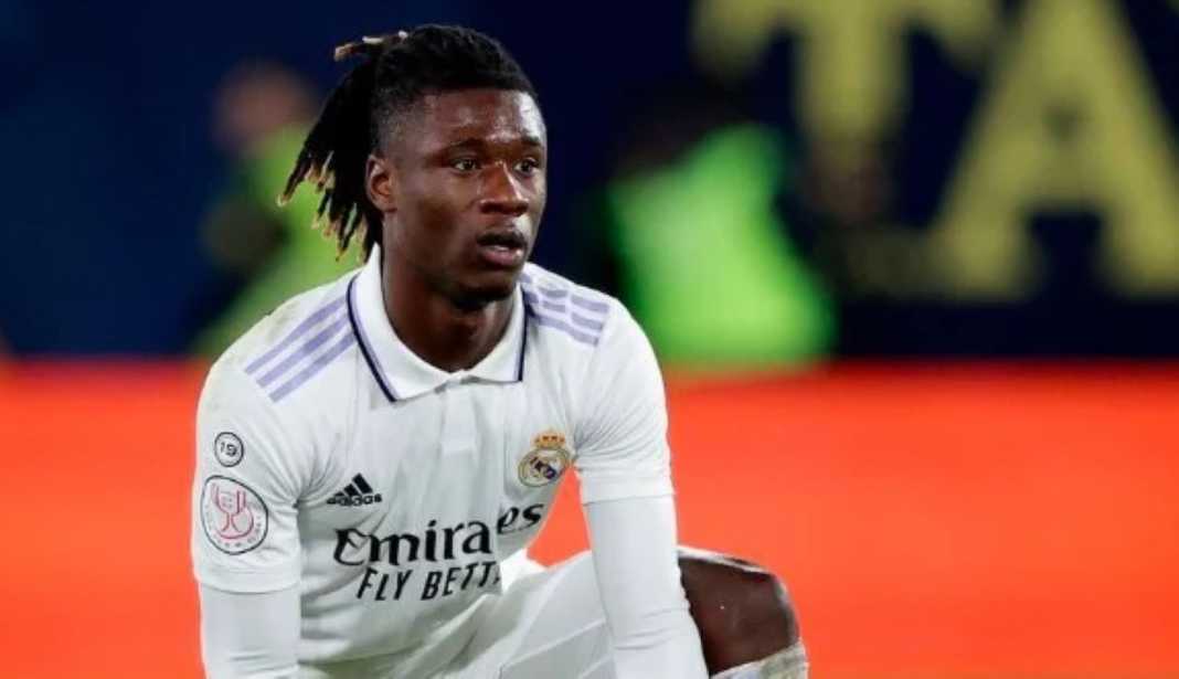 eduacmv Eduardo Camavinga dalam sebuah aksinya di Real Madrid