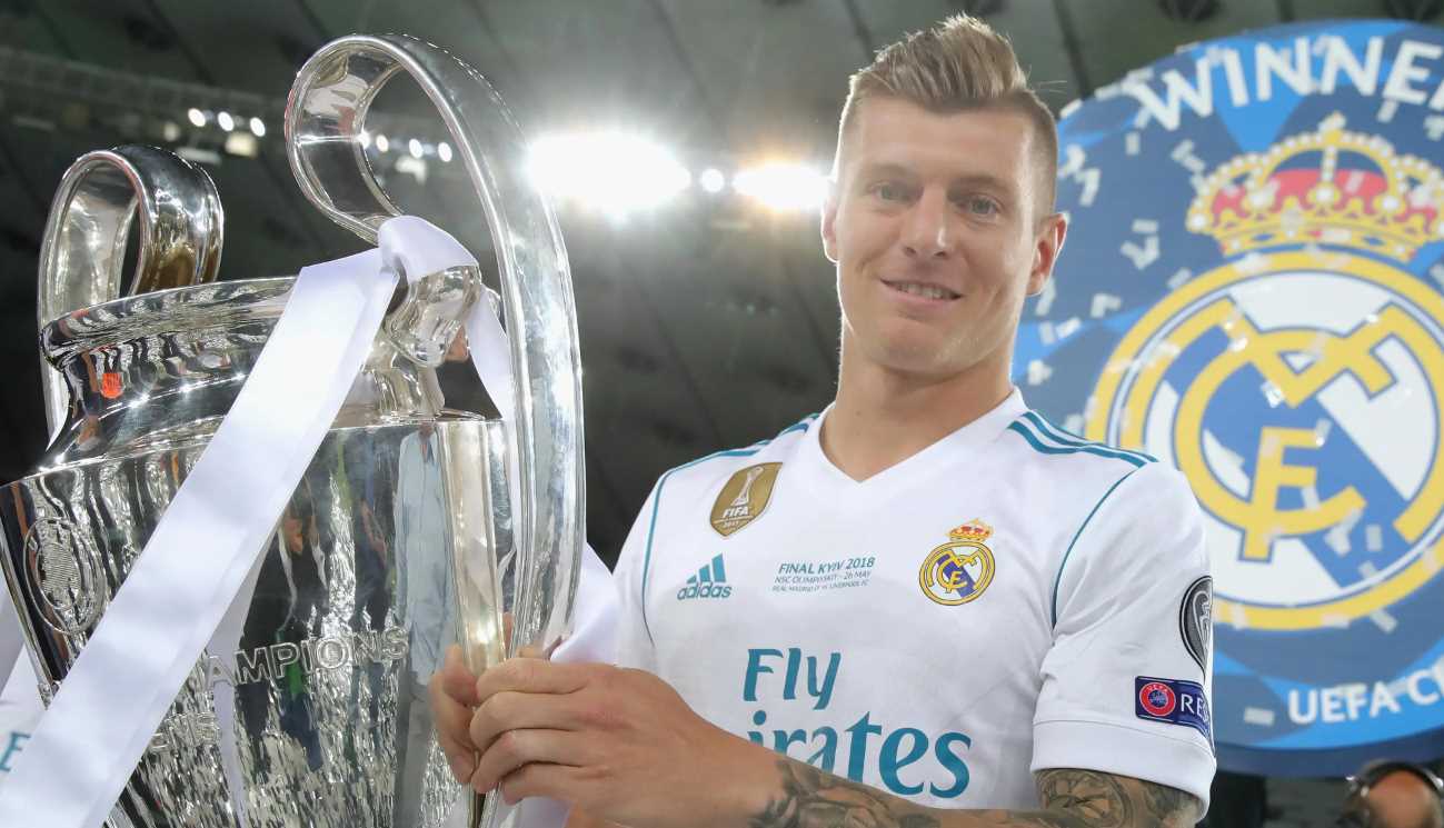 Toni Kroos sudah berulang ali mengantarkan Real Madrid menjadi juara Liga Champions