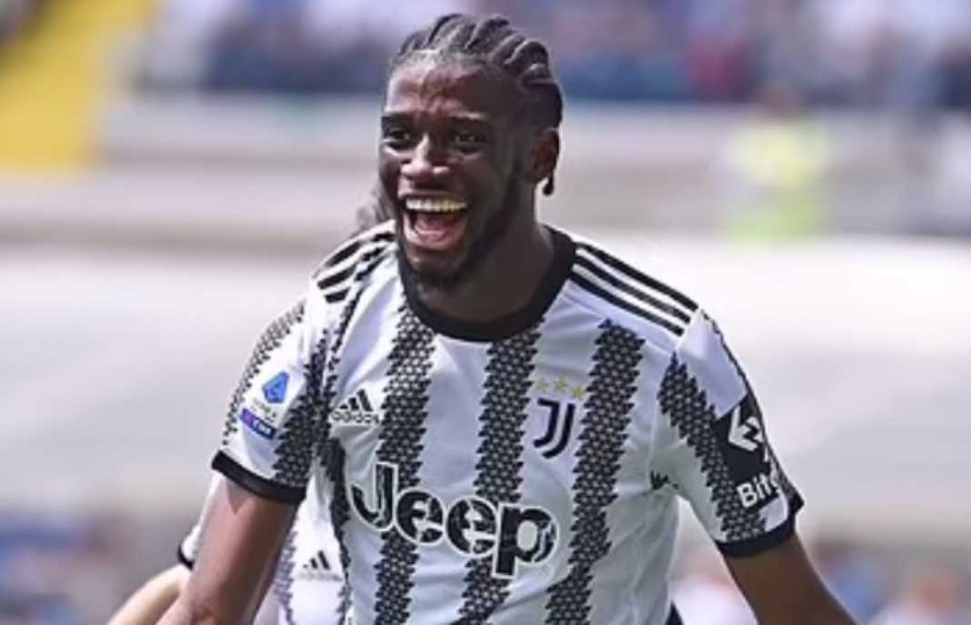 ilgjnr Samuel Iling-Junior dalam sebuah aksinya di Juventus
