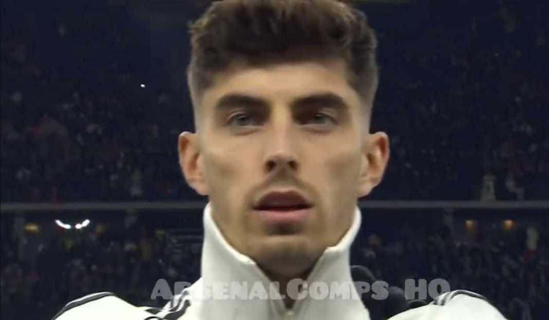 Kai Havertz dimainkan di bek kiri di timnas Jerman Kai Havertz dimainkan di bek kiri di timnas Jerman