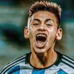 Bintang muda Timnas Argentina Claudio Echeverri mencetak gol kilat di laga melawan Jepang di Piala Dunia U17 yang digelar di Indonesia