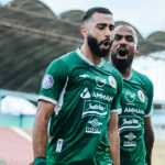 Jihad Ayoub usai mencetak gol untuk PSS Sleman vs Barito Putera