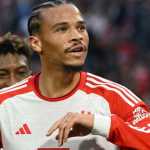 Leroy Sane dalam sebuah aksinya di Bayern Munchen