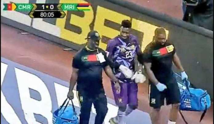 Andre Onana cedera saat membela timnas Kamerun