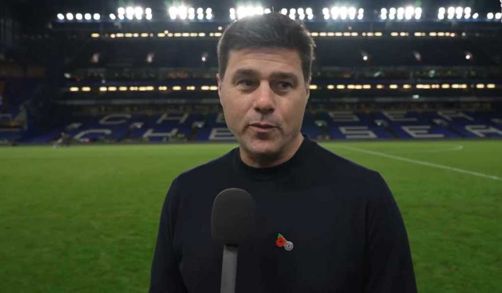 Mauricio Pochettino dalam wawancara usai pertandingan