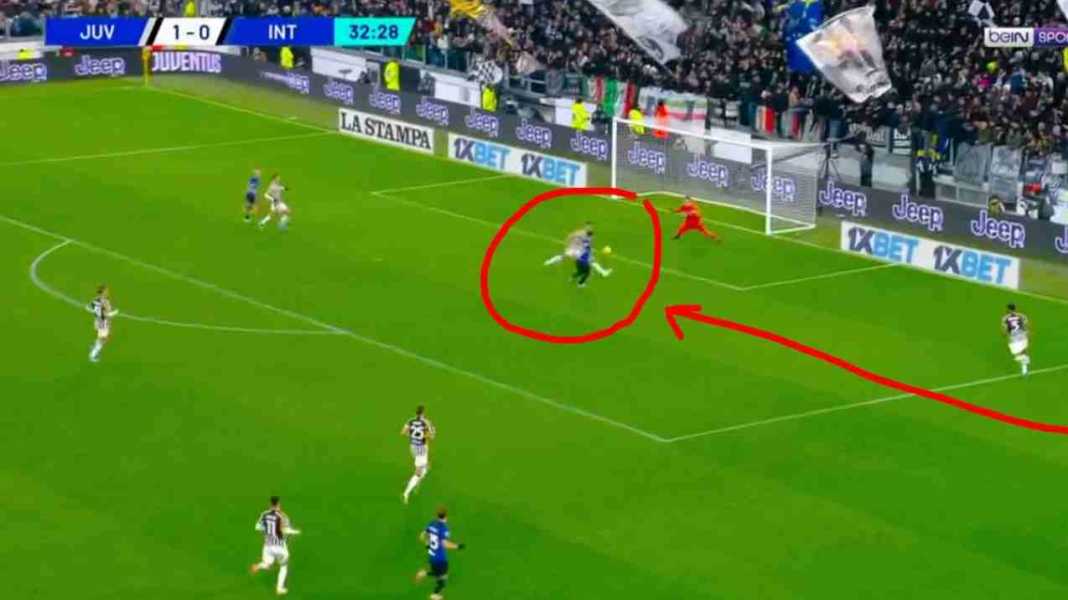 oratol10 Gol Lautaro Martinez ke gawang Juventus