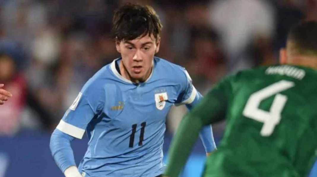 pirtsille11 Facundo Pellistri beraksi melawan Bolivia
