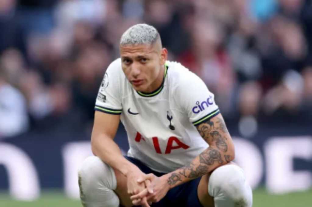 Richarlison dalam sebuah laga Tottenham Hotspur