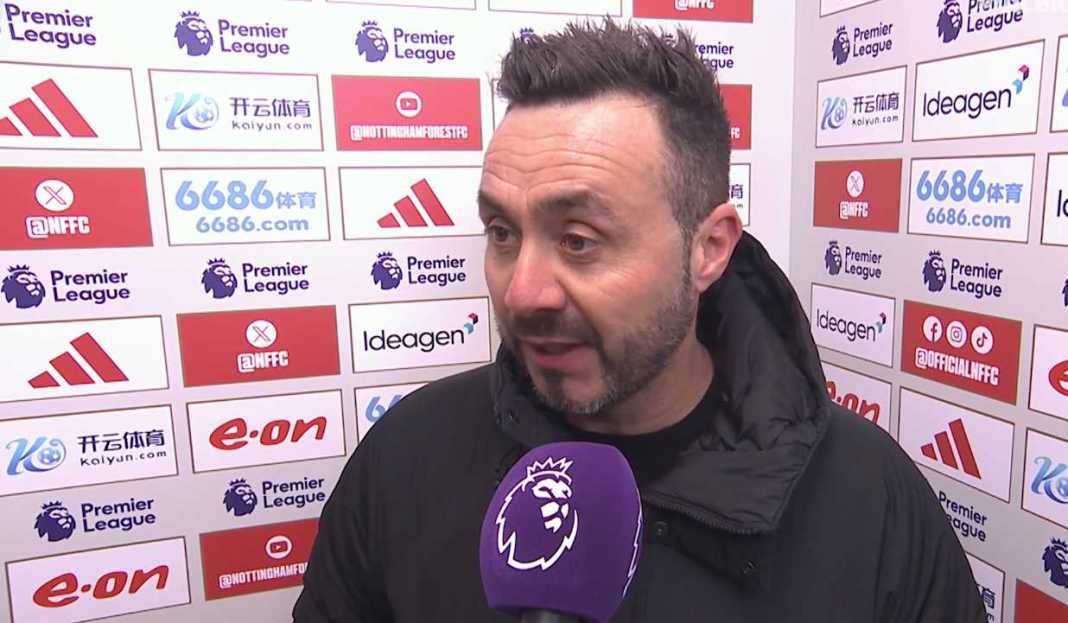 Roberto de Zerbi puas dengan kemenangan Brighton Roberto de Zerbi puas dengan kemenangan Brighton
