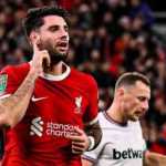 Dominik Szoboszlai mencetak gol pertama Liverpool ke gawang West Ham