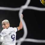 Richarlison saat melesakkan gol bagi Spurs ke gawang Nottingham Forest