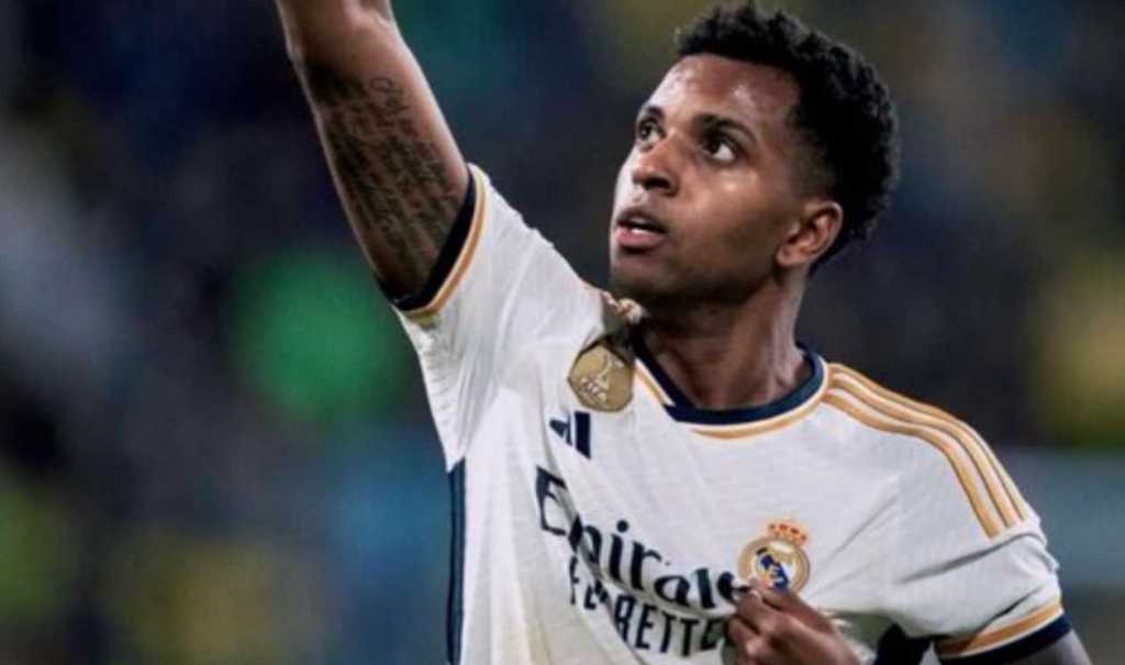 Roderygo mencetak gol pertama bagi Real Madrid saat menjamu Granada di Liga Spanyol