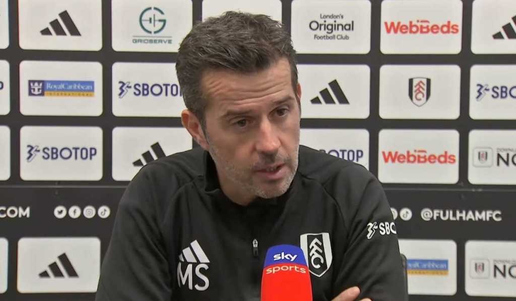 Marco Silva dalam konferensi pers Fulham