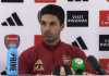 Mikel Arteta dalam konferensi pers