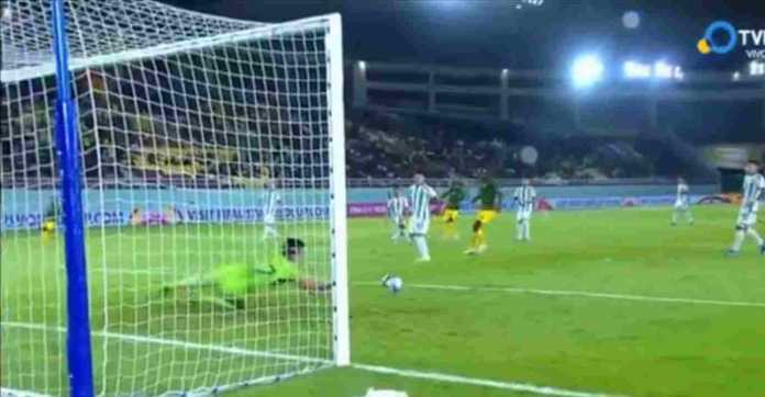 Gol Ibrahim Diarra ke gawang Argentina