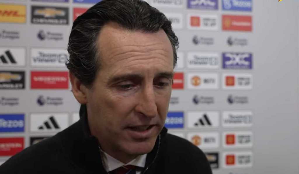 Unai Emery Ungkap Kekalahan dari Manchester United Bakal Jadi Pengalaman Bagi Timnya