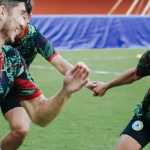 PSS Sleman dalam sesi latihan sebelum menjamu RANS