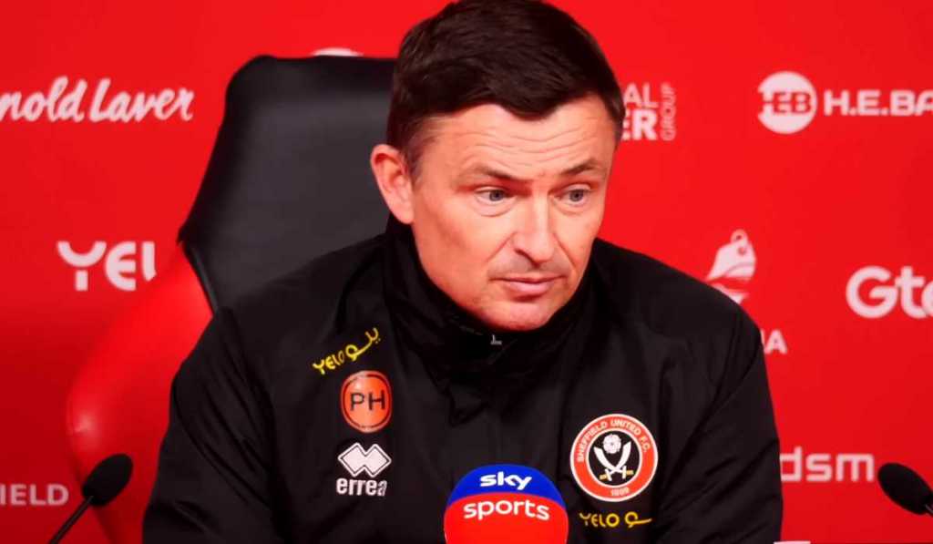 Paul Heckingbottom dipecat Sheffield United