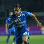 Stefano Beltrame dalam debutnya di Persib Bandung
