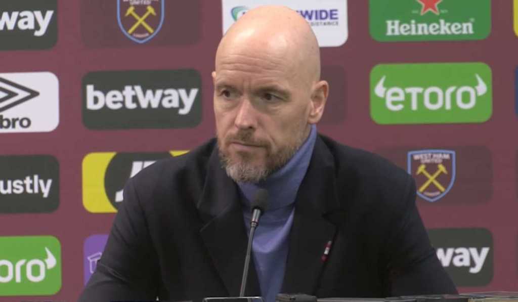 Erik ten Hag Minta Manchester United Tetap Bersatu Usai Kalah dari The Hammers