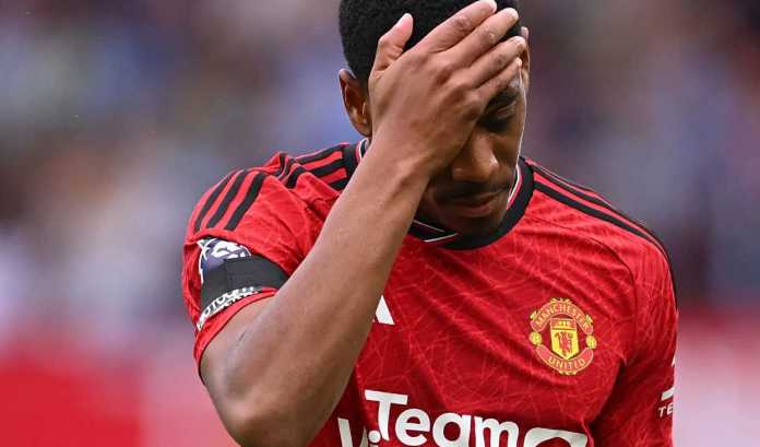 Anthony Martial pemain Manchester United