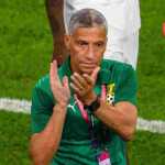 Chris Hughton, pelatih timnas Ghana saat penampilan di Piala Afrika Januari 2024