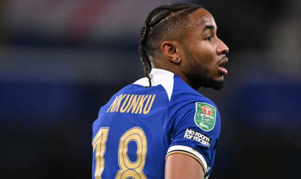 Christopher Nkunku pemain depan Chelsea