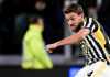 Daniele Rugani melesakkan gol ke gawang Salernitana pada Coppa Italia