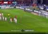 Paulo Dybala bersiap mengambil penalti untuk Roma