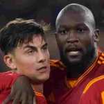 Paulo Dybala dan Romelu Lukaku merayakan gol kemenangan atas Cremonese