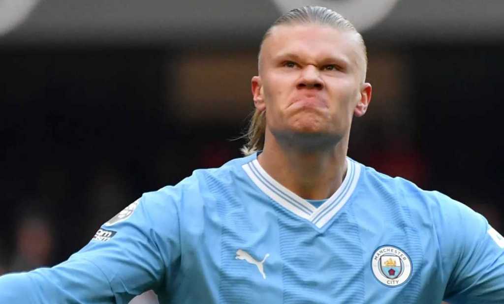 Erling Haaland pemain Manchester City