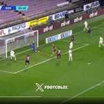 Gol Lorenzo Pellegrini ke gawang Salernitana