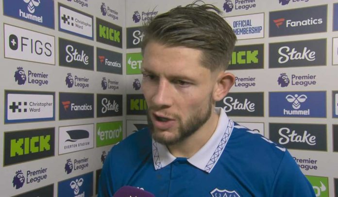 James Tarkowski Puas Everton Amankan Clean Sheet Atas Tim yang Kalahkan Mereka 4