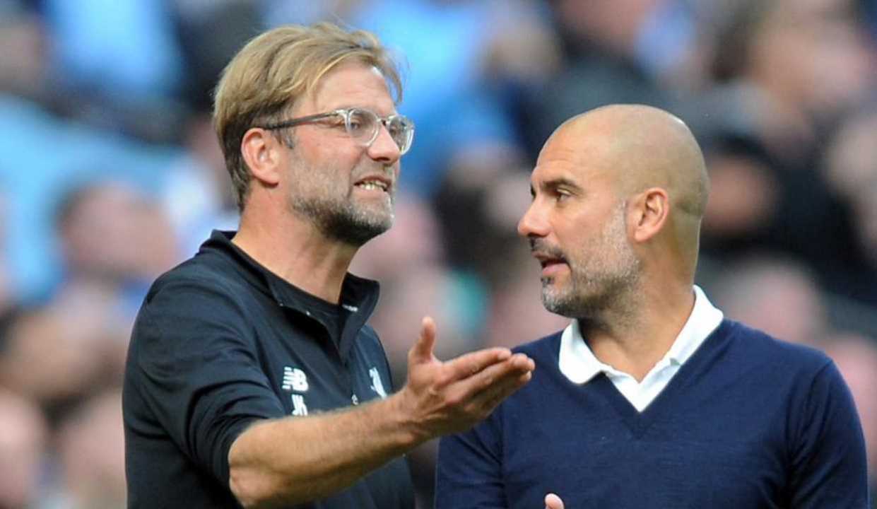 Jurgen Klopp dan Pep Guardiola