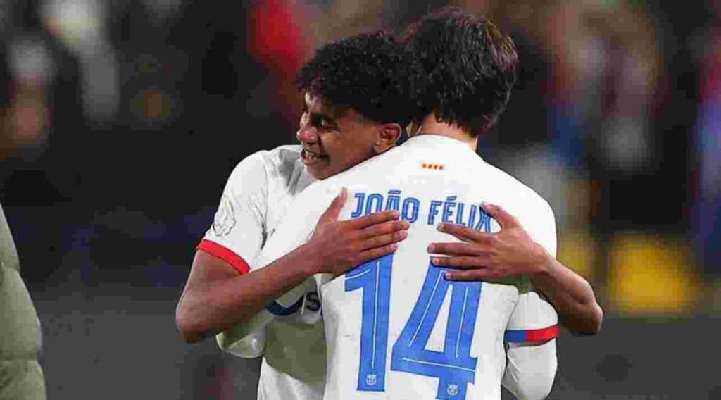 Lamine Yamal dan Joao Felix di Piala Super Spanyol