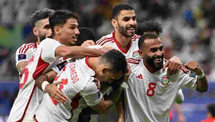 Para pemain Uni Emirat Arab di Piala Asia AFC 2024
