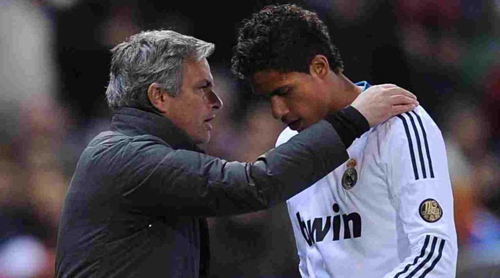 Jose Mourinho dan Raphael Varane di Real Madrid