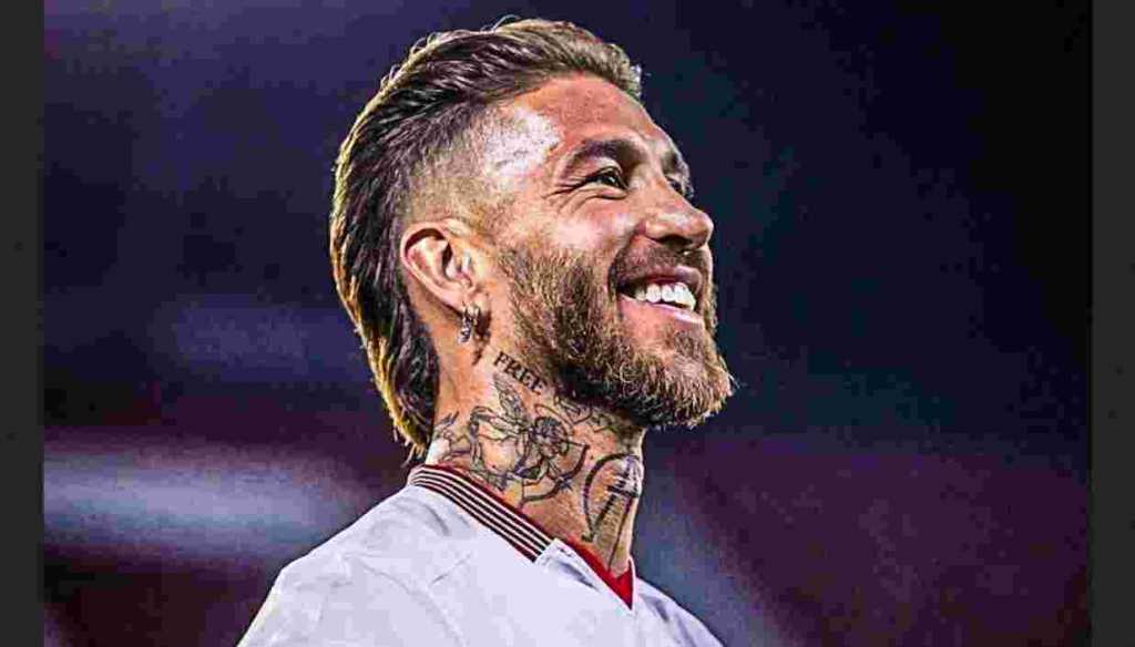 Sergio Ramos dalam sebuah kesempatan bersama Sevilla