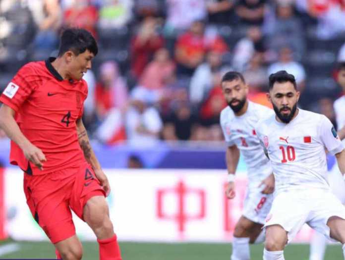 Duel Korea Selatan vs Bahrain