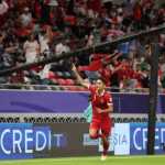 Marselino Ferdinan Usai Mencetak Gol untuk Indonesia ke Gawang Irak